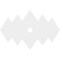 Ekena Millwork Zoe Architectural Grade PVC Ceiling Medallion, 36"W x 24"H x 3"ID x 11 1/4"C x 1"P, One-Piece CMP36X24ZE-03000 - alternate 2